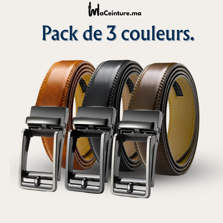 Pack 3 Ceintures Winston